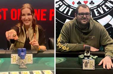 2024 WSOP Circuit UK Awards Crawford and Maskwell First Two Rings